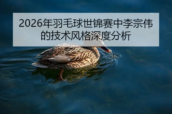 2026年羽毛球世锦赛中李宗伟的技术风格深度分析